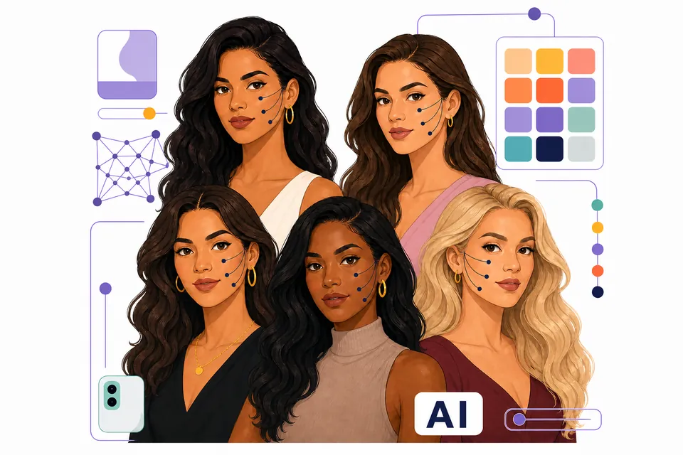 AI technology for color matching